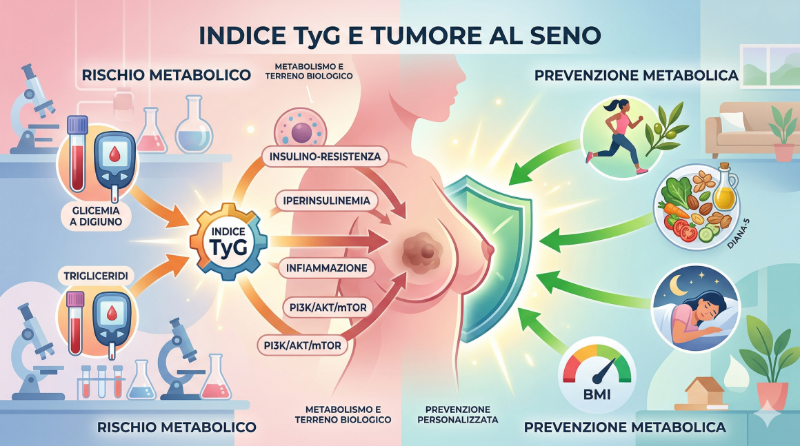 Tumore al seno e Indice Trigliceridi/Glucosio